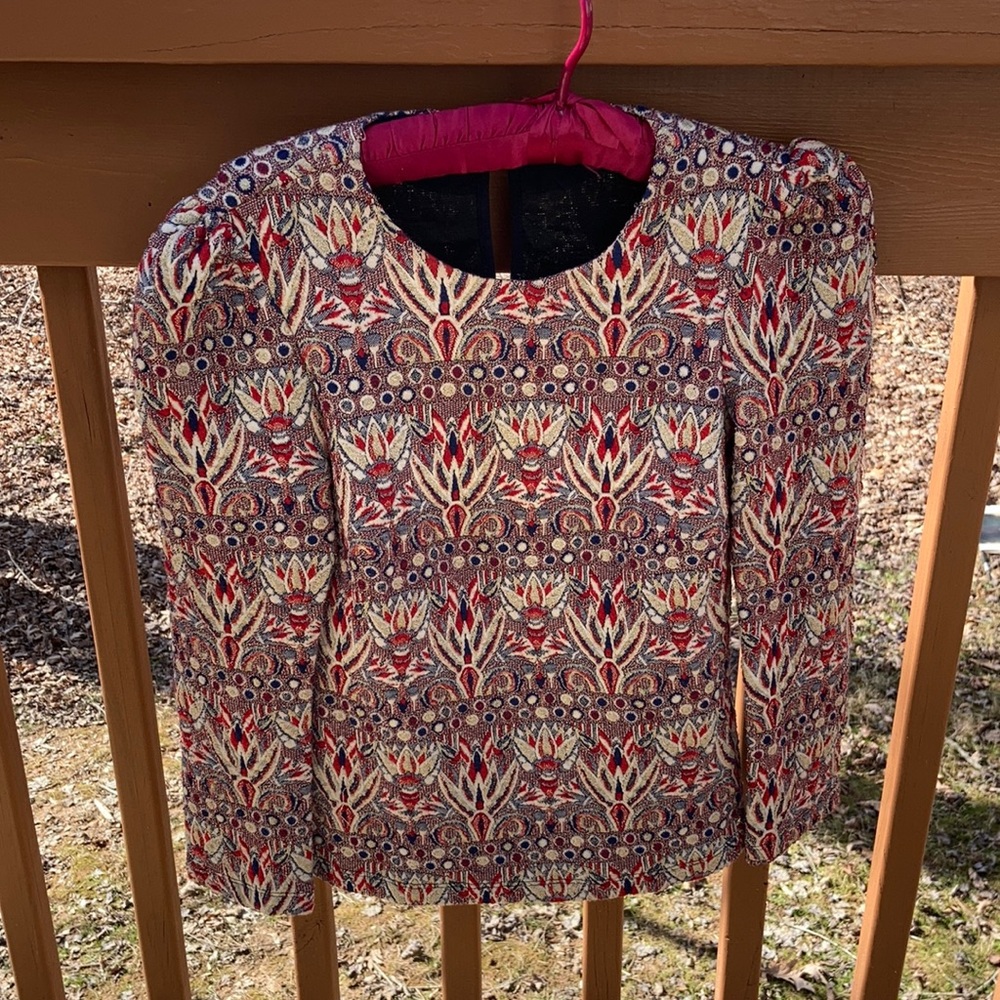 Zara pullover blouse